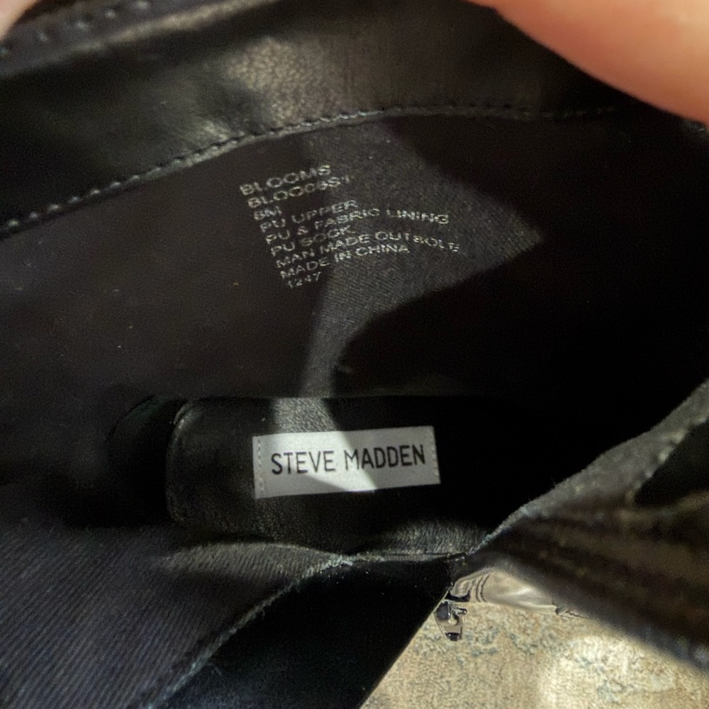 Steve Madden Elegant Black Footwear